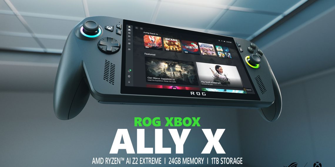 دستگاههای دستی ROG Xbox Ally و ROG Xbox Ally X از امروز در دسترس هستند