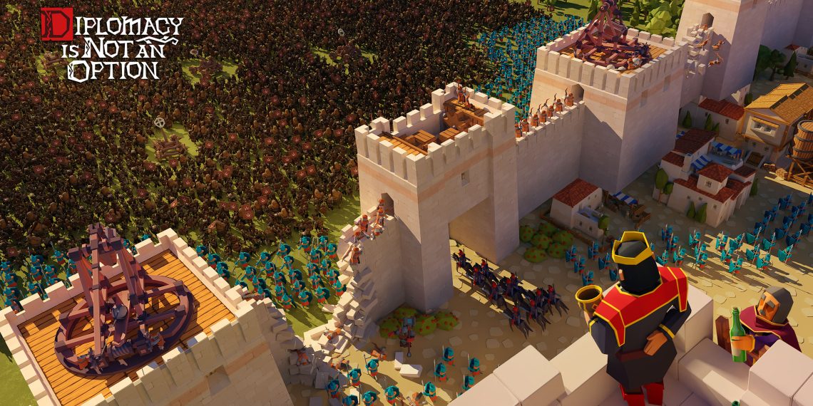 بررسی بازی Diplomacy is Not an Option – تجربهای ترکیبی از شهرسازی و استراتژی در اوج هرجومرج