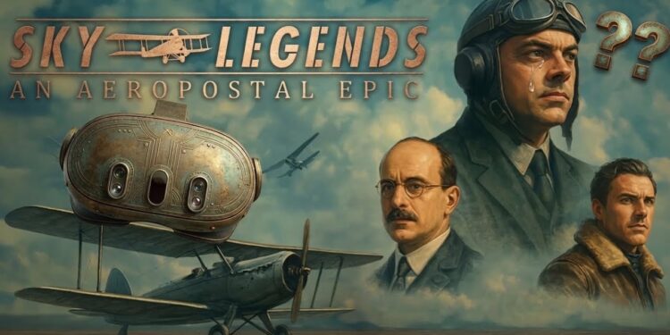 پیش نمایش بازی SKY LEGENDS – An Aeropostal Epic Meta Quest