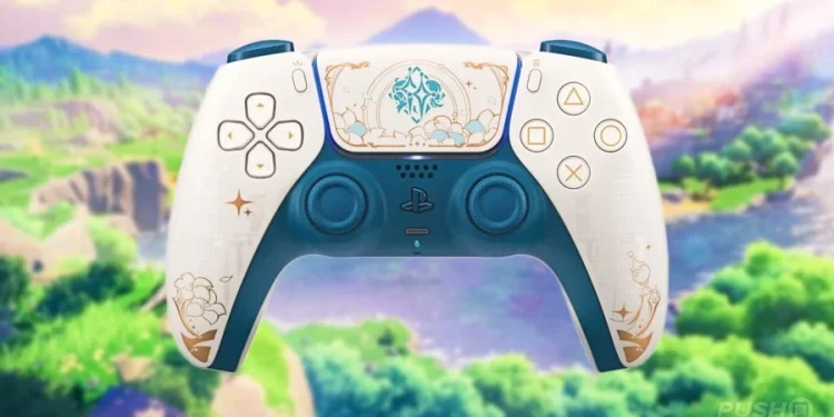 کنترلر اختصاصی Genshin Impact برای دارندگان PlayStation 5 رونمایی شد
