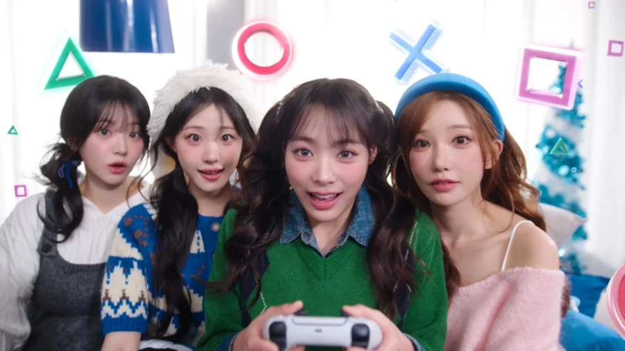 سونی با گروه کرهای QWER برای ساخت موزیکویدئو PS5 همکاری کرد