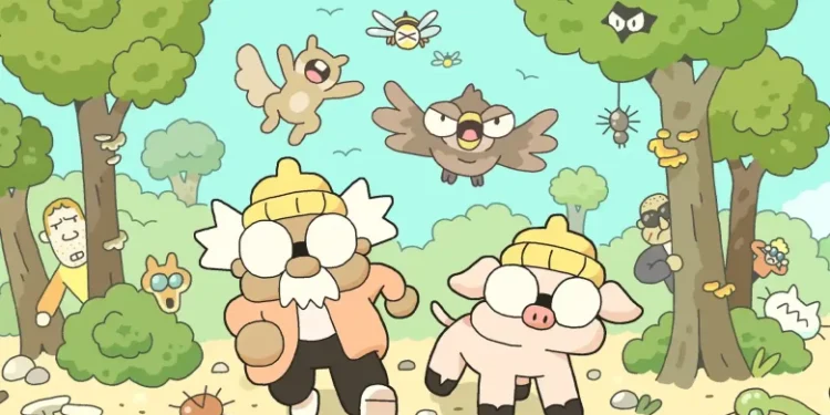 بررسی بازی hermit and pig