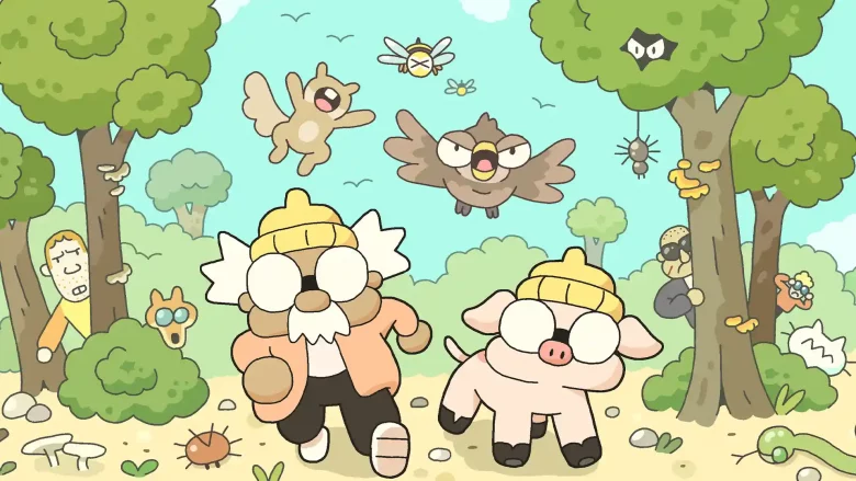 بررسی بازی hermit and pig