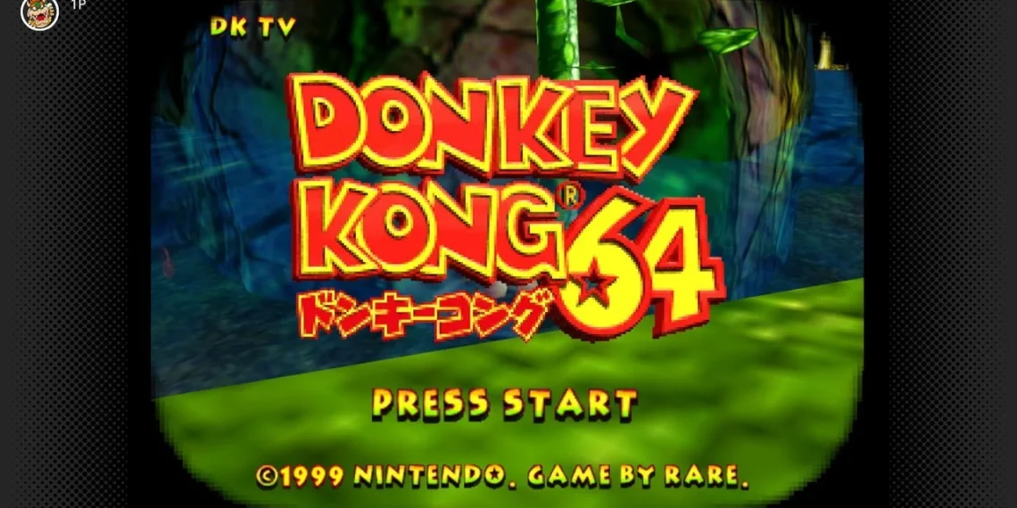 Donkey Kong 64 هفته آینده به Nintendo Switch Online اضافه میشود