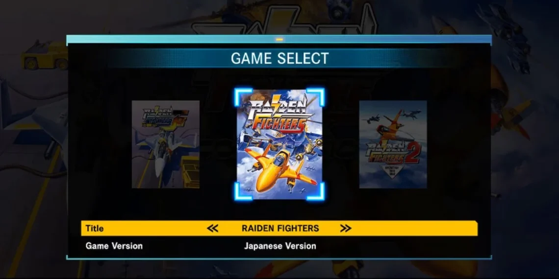 اضافه شدن تنظیم ۵۴ فریمبرثانیه به Raiden Fighters Remix Collection