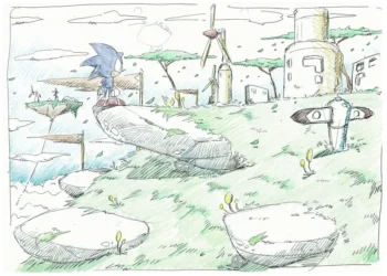 سگا تصاویر مفهومی اولیه Sonic Adventure را منتشر کرد