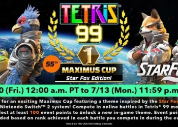 رویداد کراس‌اور جدید Tetris 99 | بازگشت Star Fox با یک تم ویژه