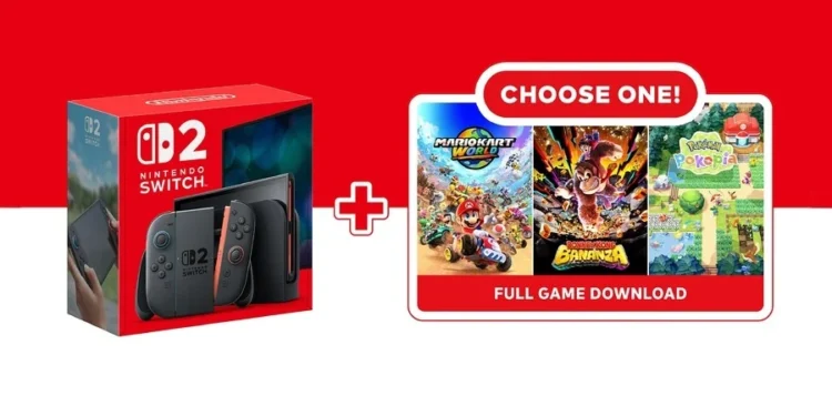 نینتندو پیش از افزایش قیمت Switch 2، باندل ویژه کنسول را با تخفیف عرضه کرد