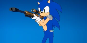 Sonic در Fortnite یک اندروید است